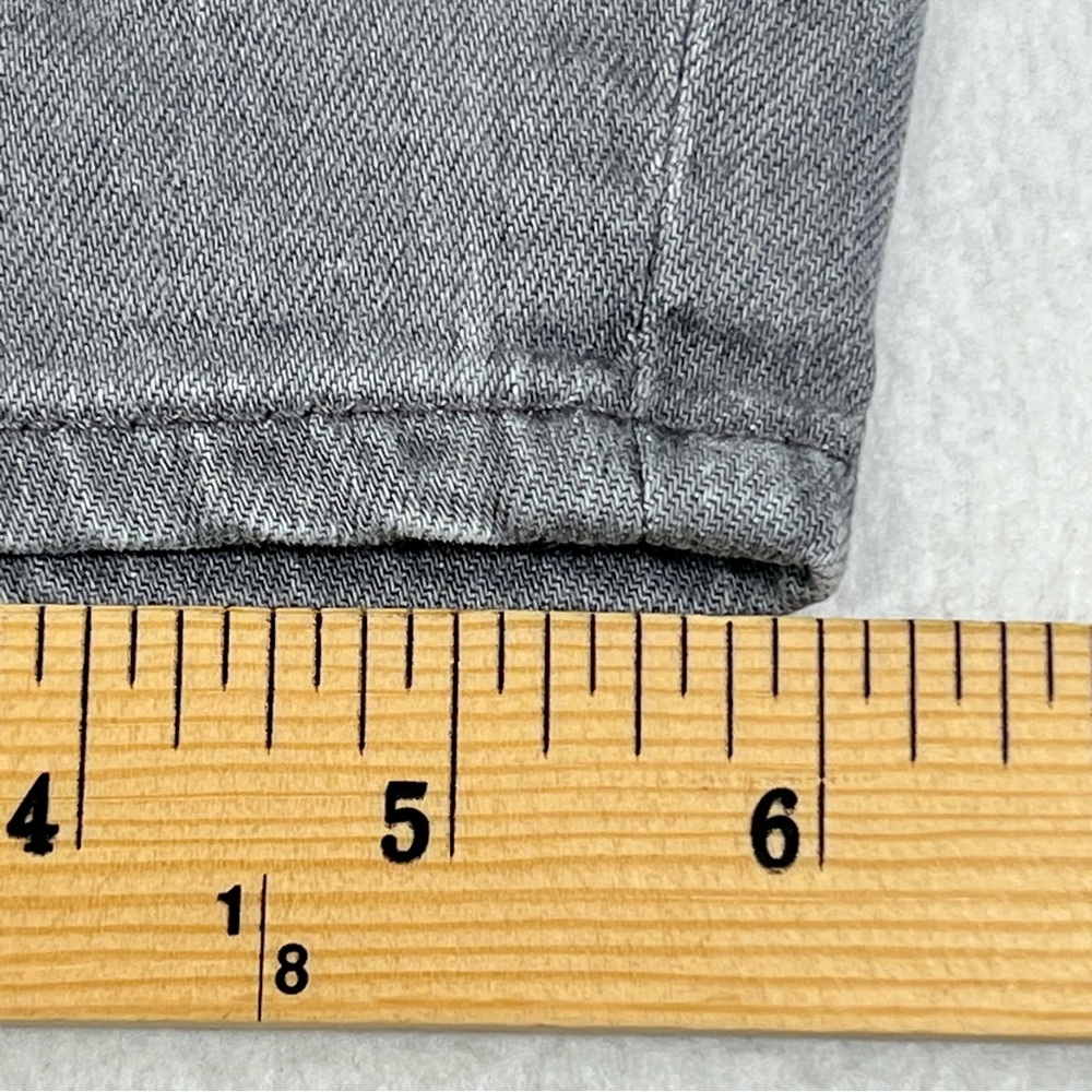 Two By Vince Camuto Jeans Women's 34/14 Gray Charcoal Distressed Denim TAG 32/14 - Picture 8 of 16